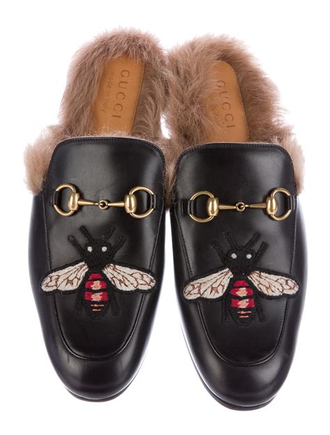 toddler gucci princetown|gucci princetown slipper fur.